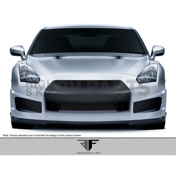 Extreme Dimensions Bumper Cover Plain Aero Function AF-1 Glass Fiber Composites - 107394-3