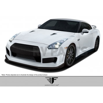 Extreme Dimensions Bumper Cover Plain Aero Function AF-1 Glass Fiber Composites - 107394-4
