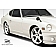 Extreme Dimensions Side Skirt - Primered Fiberglass Reinforced Plastic Black Set of 2 - 108119
