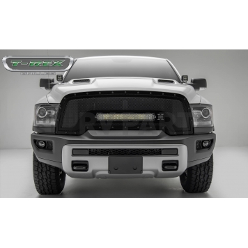 T-Rex Truck Products Grille Insert - Mesh Rectangular Black Powder Coated Mild Steel - 6314641BR
