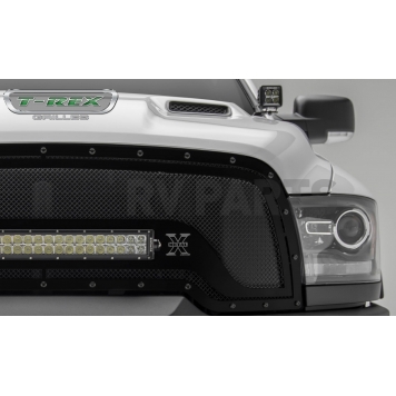 T-Rex Truck Products Grille Insert - Mesh Rectangular Black Powder Coated Mild Steel - 6314641BR-1
