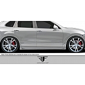 Extreme Dimensions Side Skirt - Primered Fiberglass Reinforced Plastic Gray Set of 2 - 108151