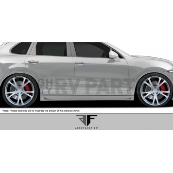 Extreme Dimensions Side Skirt - Primered Fiberglass Reinforced Plastic Gray Set of 2 - 108151