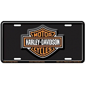 Chroma Graphics License Plate - Harley Davidson Logo Aluminum - 1846