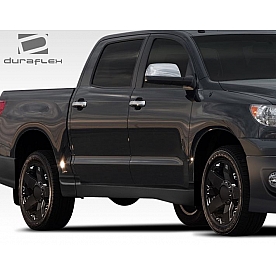 Extreme Dimensions Side Skirt - Primered Fiberglass Reinforced Plastic Black Set of 4 - 108077