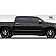 Extreme Dimensions Side Skirt - Primered Fiberglass Reinforced Plastic Black Set of 4 - 108077