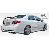 Extreme Dimensions Ground Effects Kit - Primered Fiberglass Reinforced Plastics 4-Piece - 104571