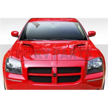 Extreme Dimensions Hood - Fiberglass Reinforced Plastic Black - Challenger - 112770