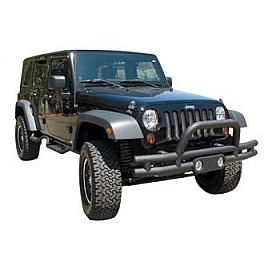 Rampage Bumper 1-Piece Design Steel Black - 88625