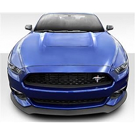 Extreme Dimensions Hood - Fiberglass Reinforced Plastic Black - GT350 - 112693