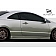 Extreme Dimensions Side Skirt - Primered Fiberglass Reinforced Plastic Black Set of 2 - 106856