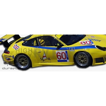 Extreme Dimensions Side Skirt - Primered Fiberglass Reinforced Plastic Black Set of 2 - 105402-2