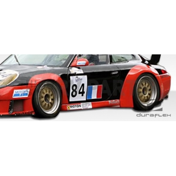 Extreme Dimensions Side Skirt - Primered Fiberglass Reinforced Plastic Black Set of 2 - 105402-3