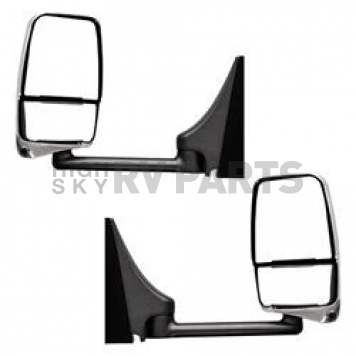 Velvac Exterior Mirror 1 Remote And 1 Manual Rectangular Silver - 719365