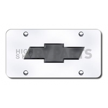 Automotive Gold License Plate - Chevy New Logo Stainless Steel - CHV2PC