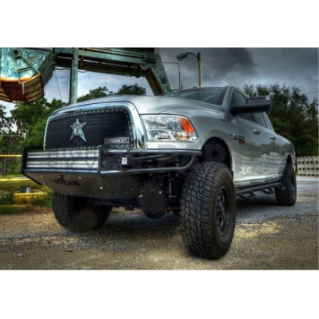 N-Fab Bumper RSP Series 1-Piece Design Steel Black - D062LRSPTX-1