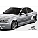 Extreme Dimensions Side Skirt - Primered Fiberglass Reinforced Plastic Black Set of 2 - 106512