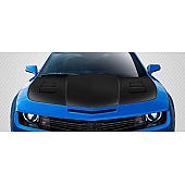 Extreme Dimensions Hood - Gloss Carbon Fiber Black - 112713