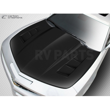 Extreme Dimensions Hood - Gloss Carbon Fiber Black - 112713-1