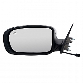 K-Source Exterior Mirror Manual Rectangular Black Single - 60628C