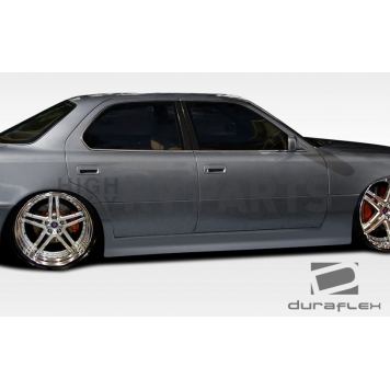 Extreme Dimensions Side Skirt - Primered Fiberglass Reinforced Plastic Black Set of 2 - 106566