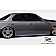 Extreme Dimensions Side Skirt - Primered Fiberglass Reinforced Plastic Black Set of 2 - 106566