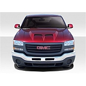 Extreme Dimensions Hood - Fiberglass Reinforced Plastic Black - 112728