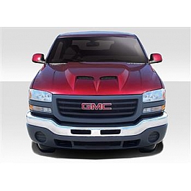 Extreme Dimensions Hood - Fiberglass Reinforced Plastic Black - 112728
