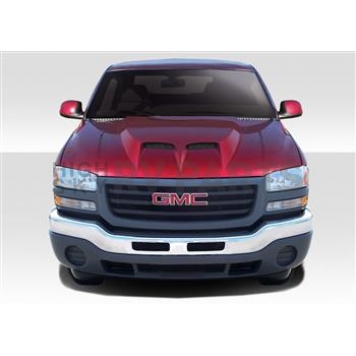 Extreme Dimensions Hood - Fiberglass Reinforced Plastic Black - 112728