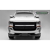 T-Rex Truck Products Grille Insert - Mesh Rectangular Black Powder Coated Steel - 6311271BR