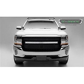 T-Rex Truck Products Grille Insert - Mesh Rectangular Black Powder Coated Steel - 6311271BR
