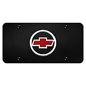 Automotive Gold License Plate - Chevrolet Stainless Steel - CHVLRCB