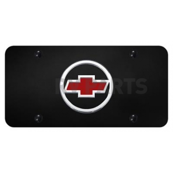 Automotive Gold License Plate - Chevrolet Stainless Steel - CHVLRCB