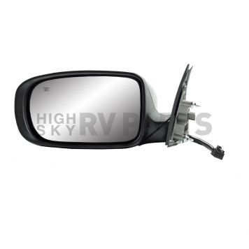 K-Source Exterior Mirror Manual Rectangular Black Single - 60630C