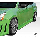 Extreme Dimensions Side Skirt - Primered Fiberglass Reinforced Plastic Black Set of 2 - 106426