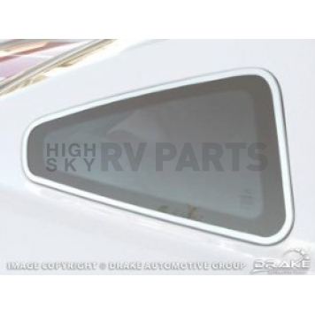 Drake Automotive Window Trim - Polished Aluminum Silver - Z63297967C