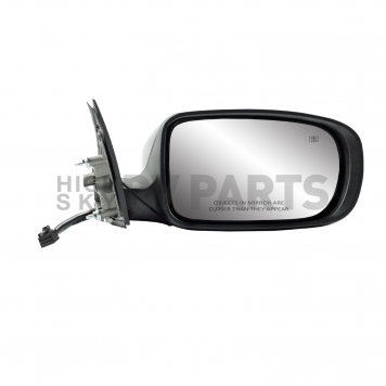 K-Source Exterior Mirror Manual OEM Black Single - 60631C