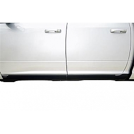 Bushwacker Rocker Panel Guard - Black Flat Matte Thermoplastic Olefin - 14063