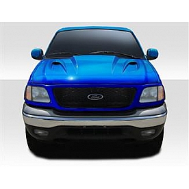 Extreme Dimensions Hood - Fiberglass Reinforced Plastic Black - 112729