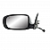 K-Source Exterior Mirror Manual Rectangular Black Single - 60632C