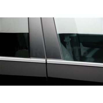 Putco Window Trim - Chrome Plated ABS Plastic Silver - 401704
