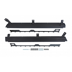 ARB Rocker Panel Guard - Black Flat Powder Coated Steel - 4450260