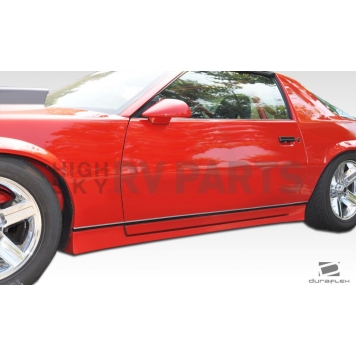 Extreme Dimensions Side Skirt - Primered Fiberglass Reinforced Plastic Black Set of 2 - 106449