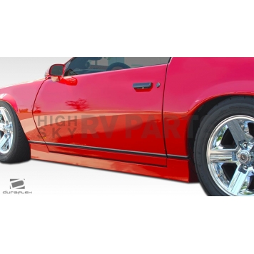 Extreme Dimensions Side Skirt - Primered Fiberglass Reinforced Plastic Black Set of 2 - 106449-2