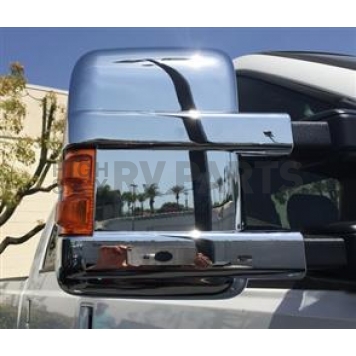 TFP (International Trim) Exterior Mirror Cover Driver And Passenger Side Silver Set Of 2 - 546