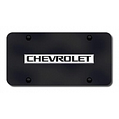 Automotive Gold License Plate - Chevrolet Stainless Steel - CHVNCB
