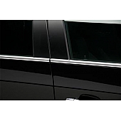 Putco Window Trim - Chrome Plated ABS Plastic Silver - 401715