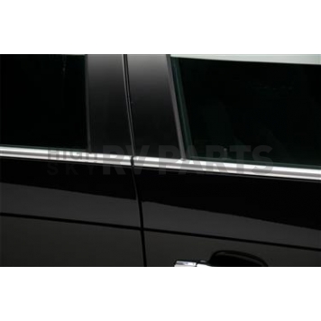 Putco Window Trim - Chrome Plated ABS Plastic Silver - 401715