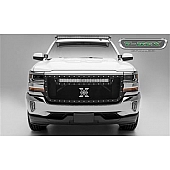 T-Rex Truck Products Grille Insert - Mesh Rectangular Black Powder Coated Steel - 6311281