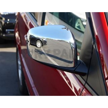 TFP (International Trim) Exterior Mirror Cover Driver And Passenger Side Silver Set Of 2 - 591